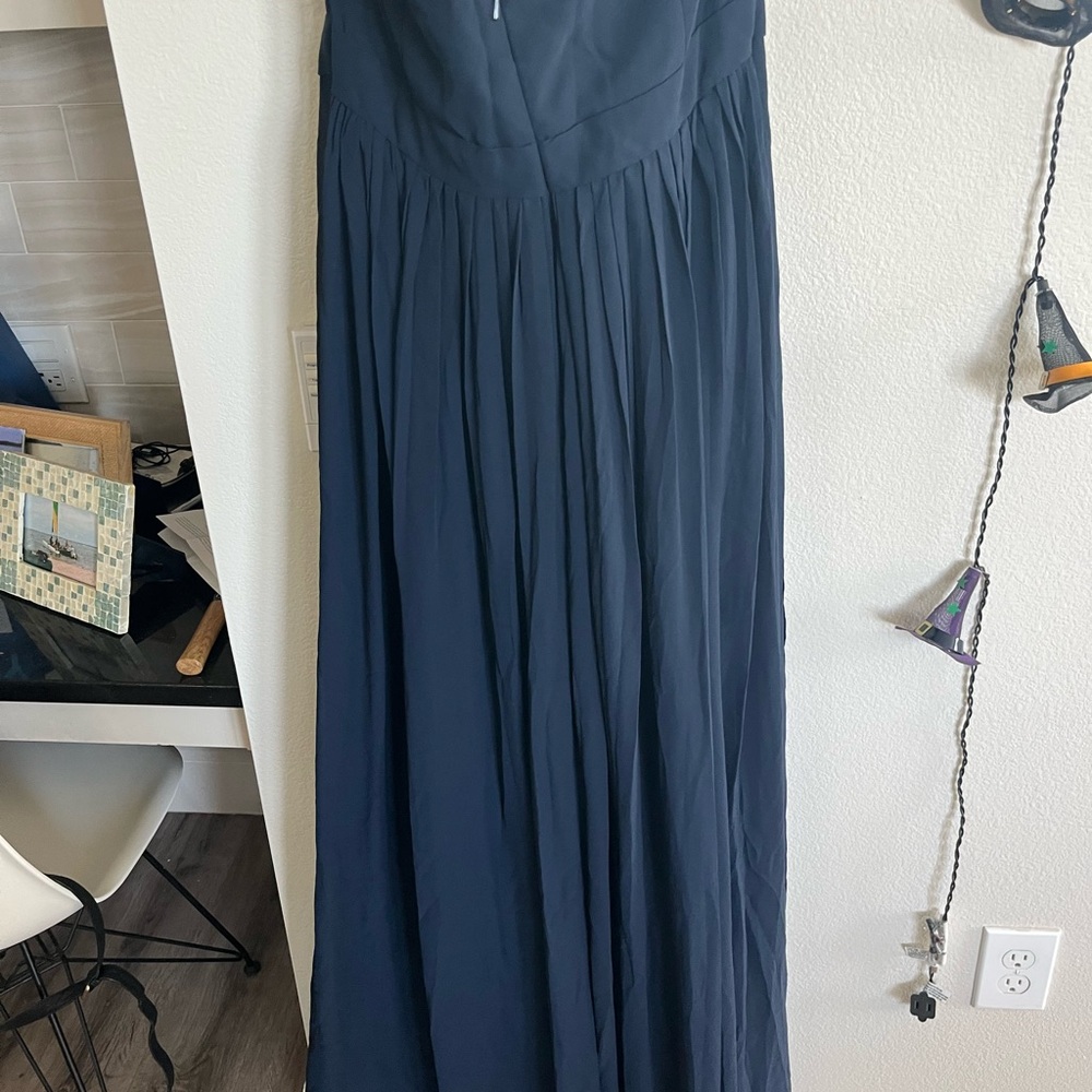 Jenny Yoo Navy Blue Mira Convertible Dress 18 - Picture 8 of 13